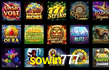 APP oficial da sowin777 para mobile